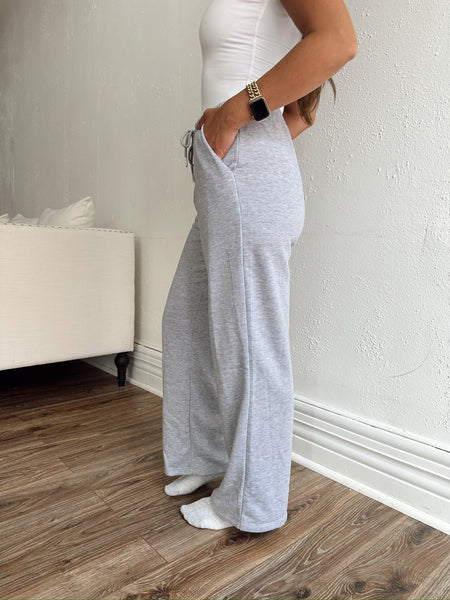 Feel Good Heather Grey Sweatpants