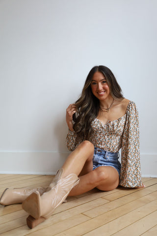 Girls Day Floral Top