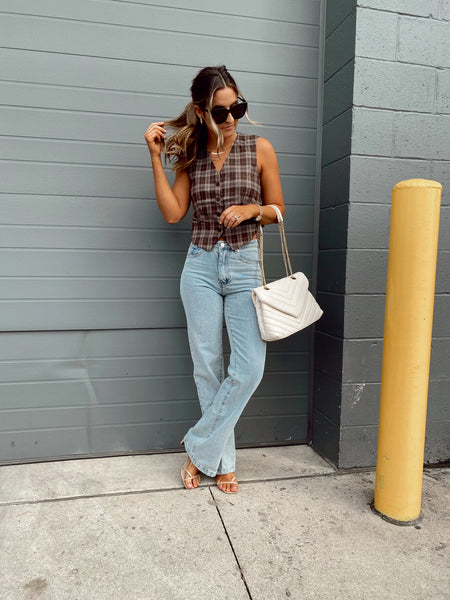 Emory Plaid Vest