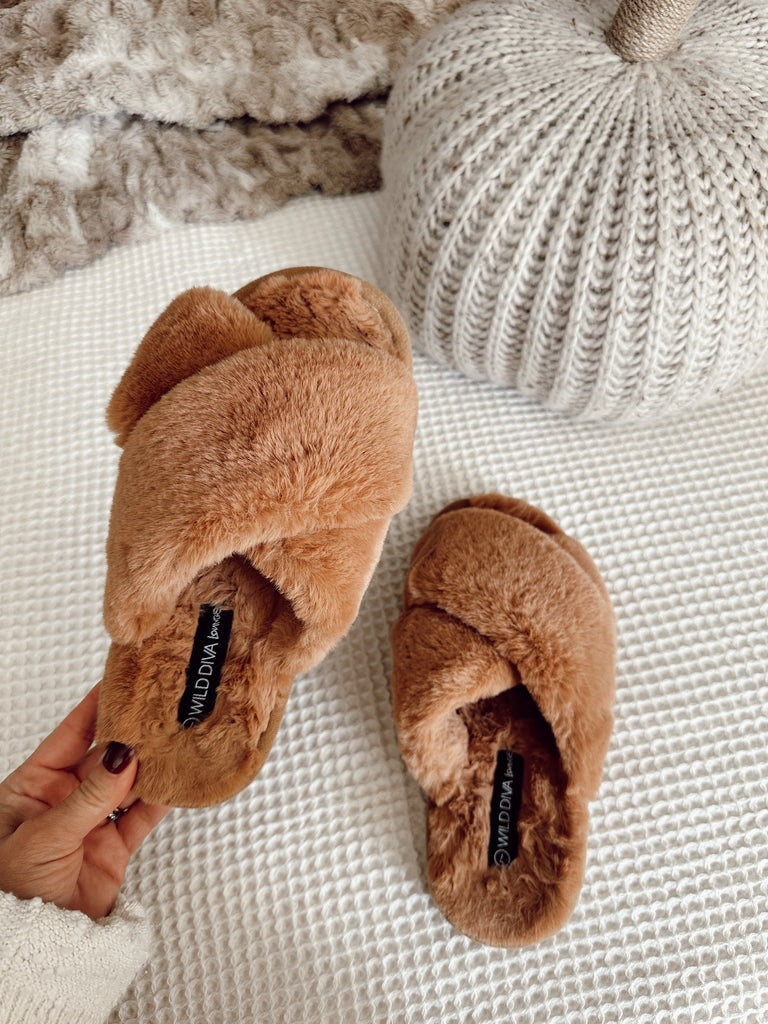 Lazy Weekend Fur Slippers