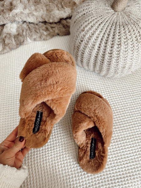 Lazy Weekend Fur Slippers