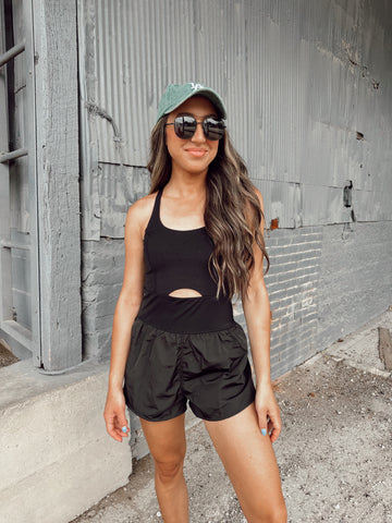 It Girl Black Runsie